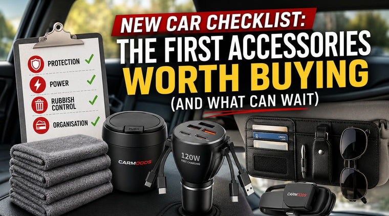 New Car Checklist: The First Accessories Worth Buying (and What Can Wait)