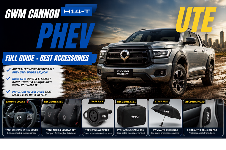 GWM Cannon PHEV Ute: Accessories Guide for Aussie Utes