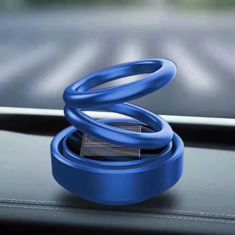 Solar Auto-Rotation Car Air Freshener – Perfume Diffuser for Car Interior