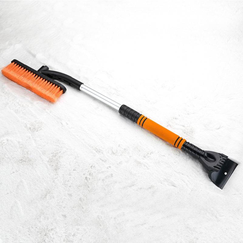Car Snow Brush & Ice Scraper - Orange