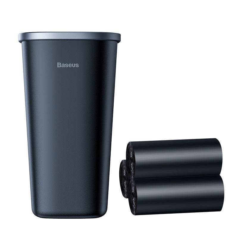 Dust-Free Car Trash Can – Mini Creative Trash Storage Box for Car & Desktop - Black