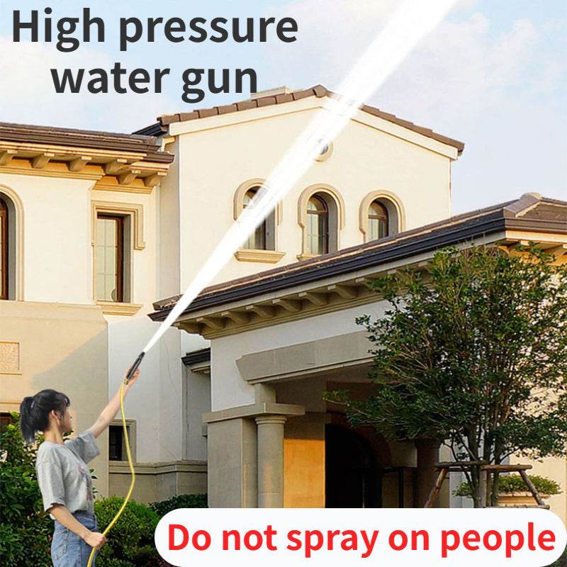 High Pressure Car Water Gun – 7-Mode Adjustable Spray Nozzle -