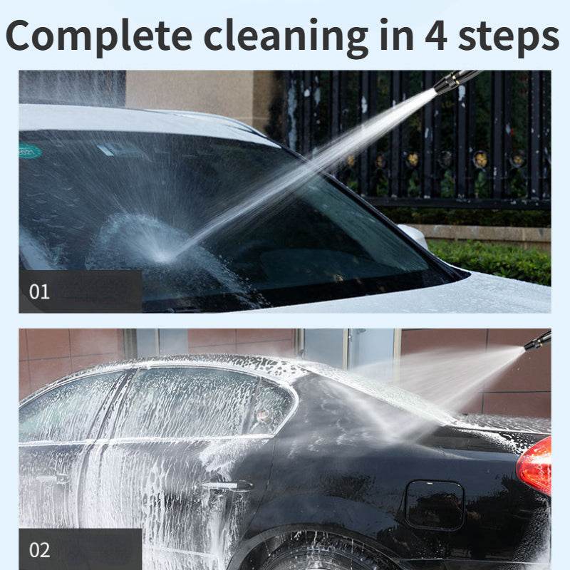 High Pressure Car Water Gun – 7-Mode Adjustable Spray Nozzle -