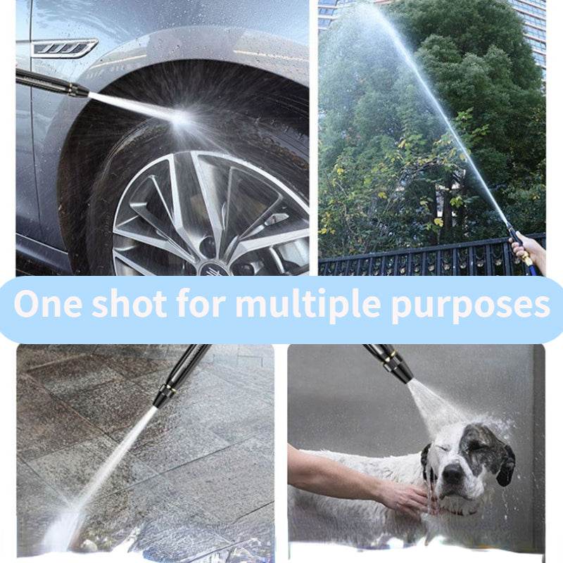 High Pressure Car Water Gun – 7-Mode Adjustable Spray Nozzle -