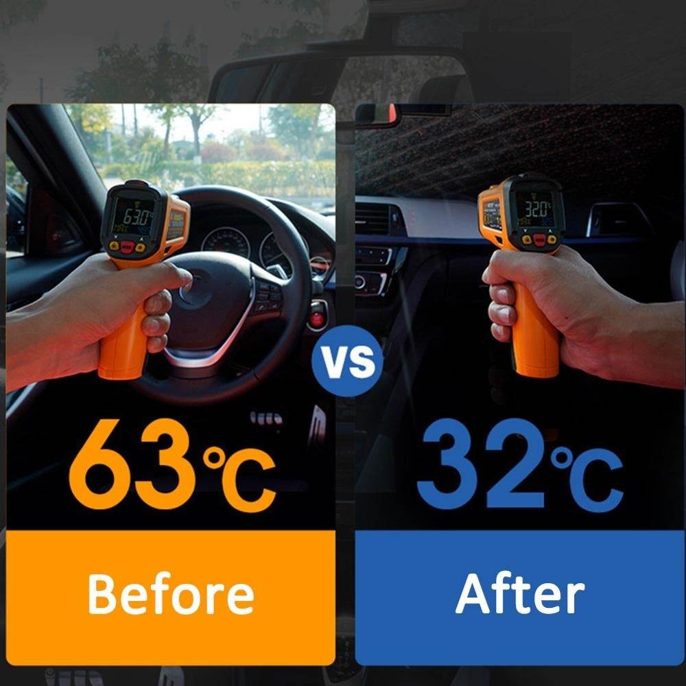 Portable Foldable Windshield Sun Visor Umbrella – UV Protection Car Sunshade -