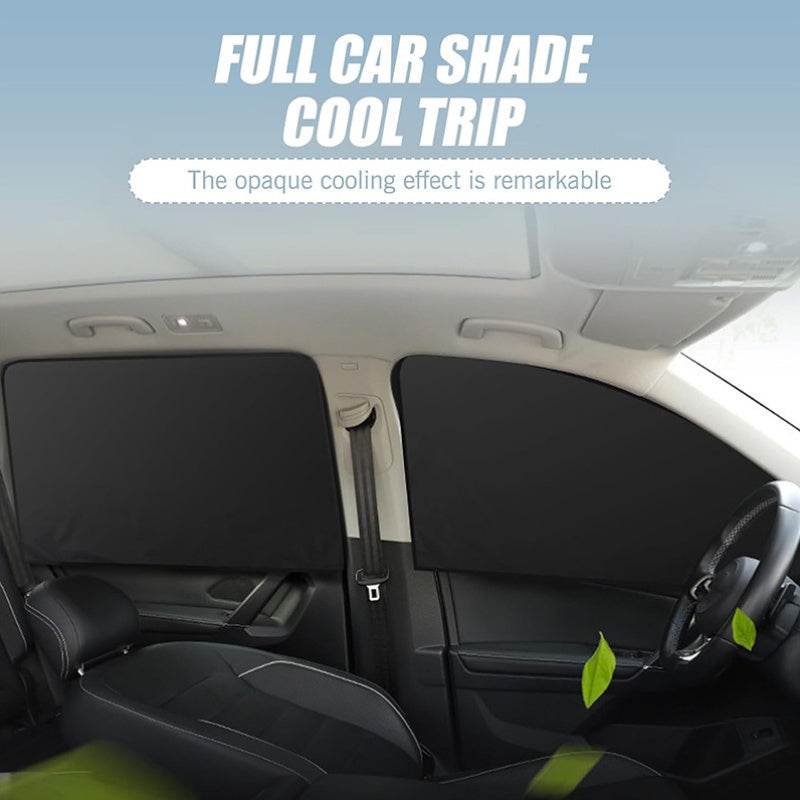 Universal Car Sunshade Set - Translucent Mesh