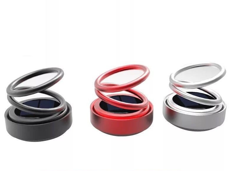 Solar Auto-Rotation Car Air Freshener – Perfume Diffuser for Car Interior