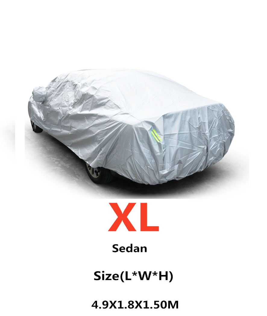 Car Cover – Full Exterior Protection for Hatchback, Sedan & SUV | Snowproof, Sunshade & Dustproof