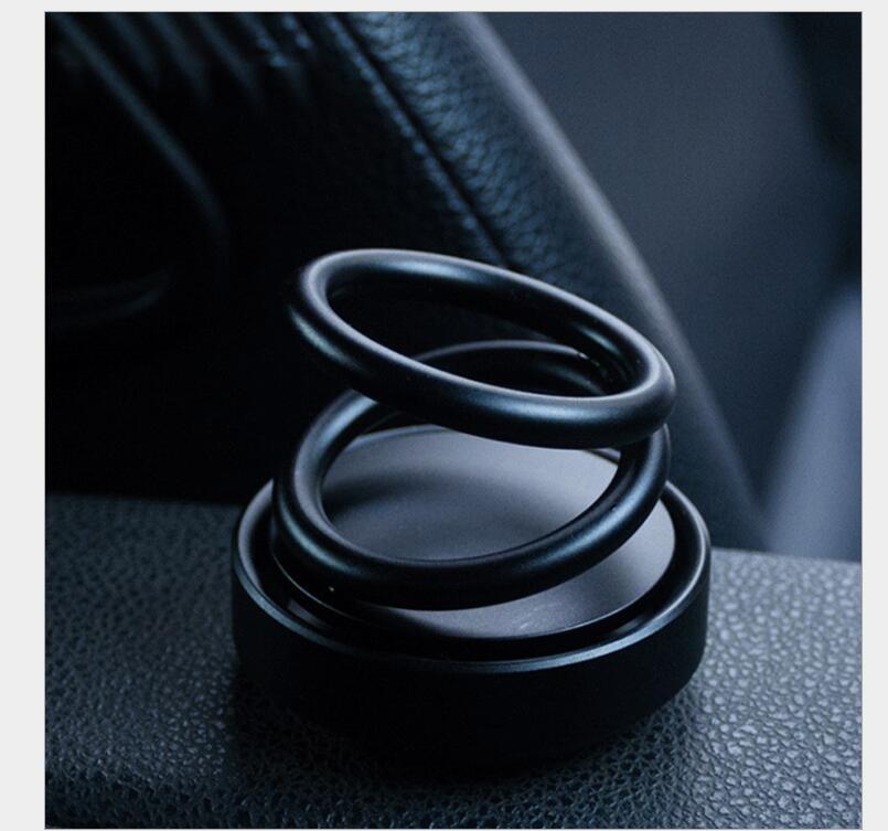 Solar Auto-Rotation Car Air Freshener – Perfume Diffuser for Car Interior