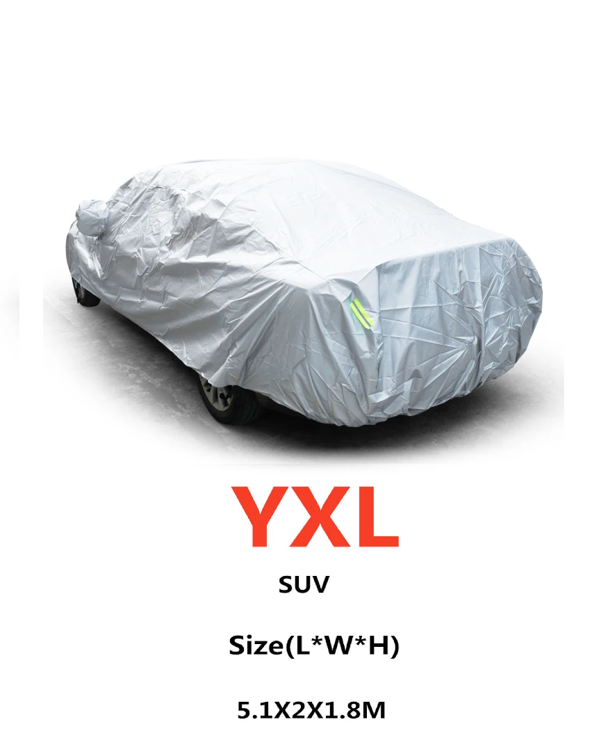 Car Cover – Full Exterior Protection for Hatchback, Sedan & SUV | Snowproof, Sunshade & Dustproof