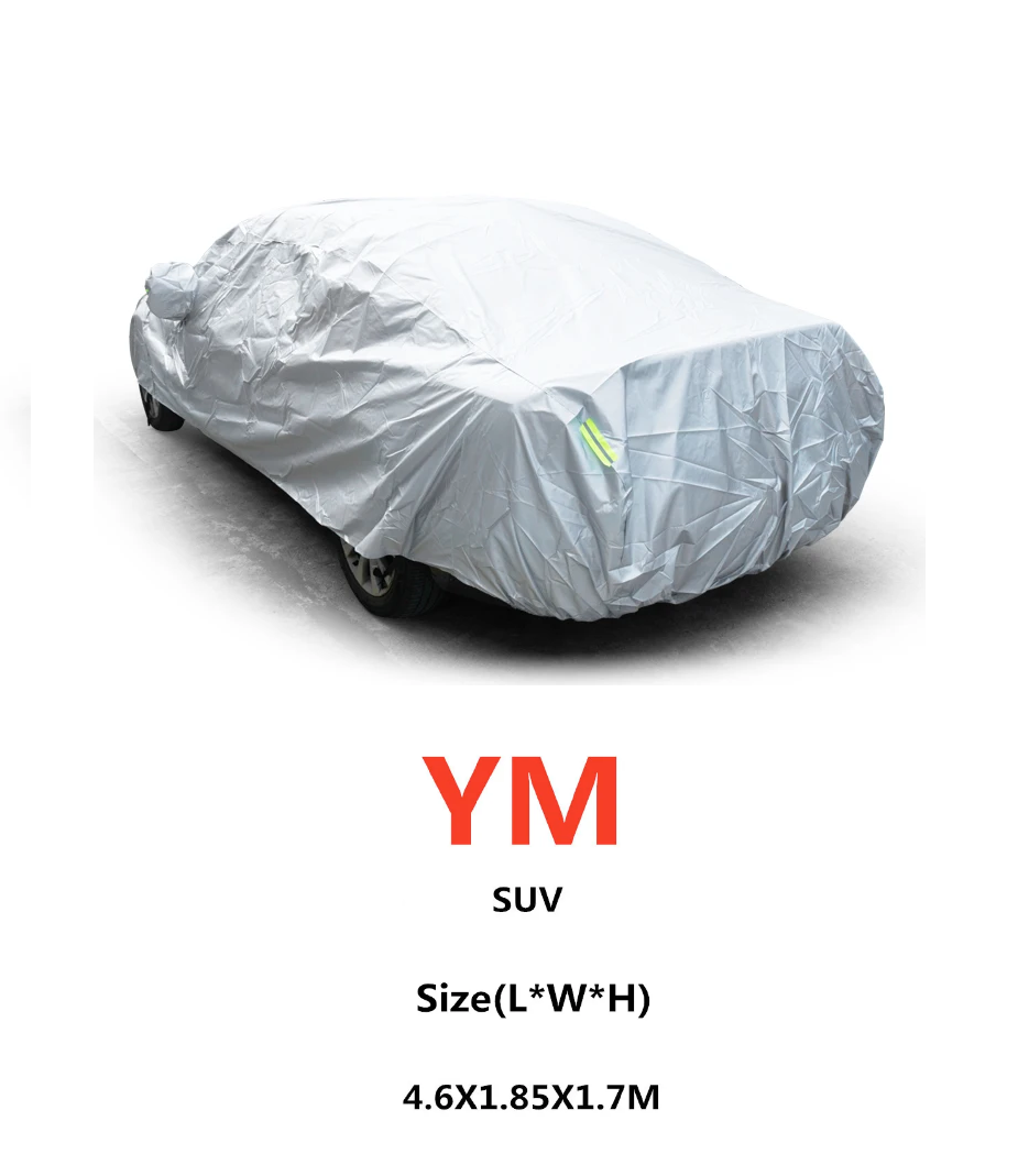 Car Cover – Full Exterior Protection for Hatchback, Sedan & SUV | Snowproof, Sunshade & Dustproof