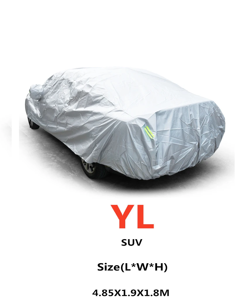Car Cover – Full Exterior Protection for Hatchback, Sedan & SUV | Snowproof, Sunshade & Dustproof