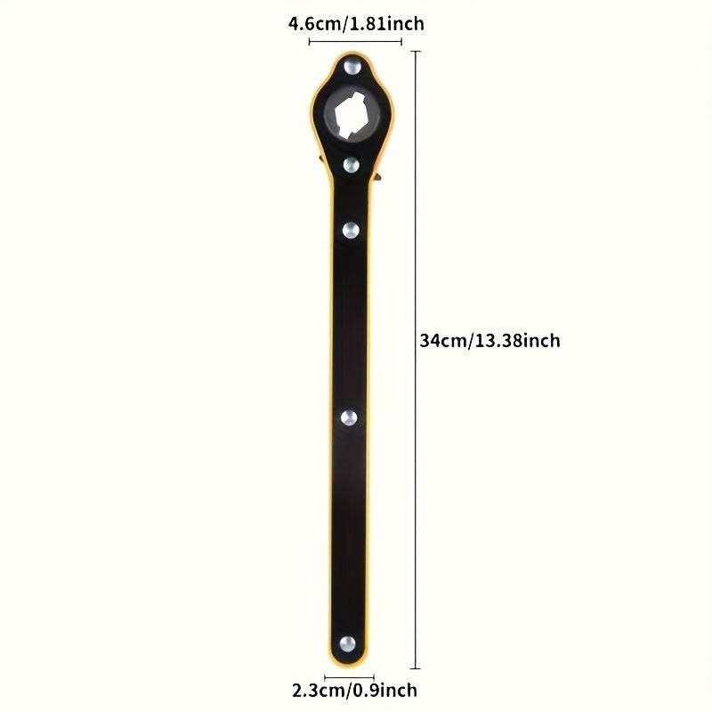 Tire Jack Wrench Heavy-Duty – 360° Rotating Handle Tool -
