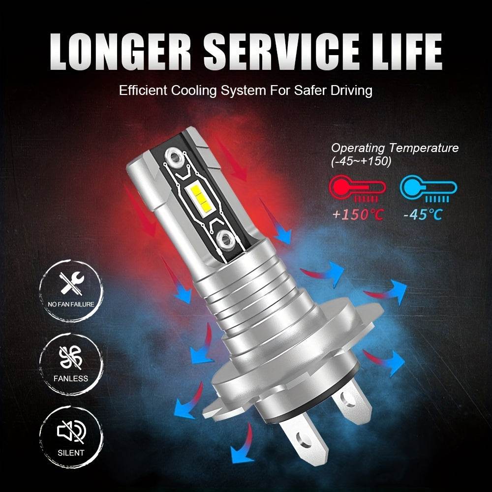 H7 LED Headlight Bulbs (Set of 2) -