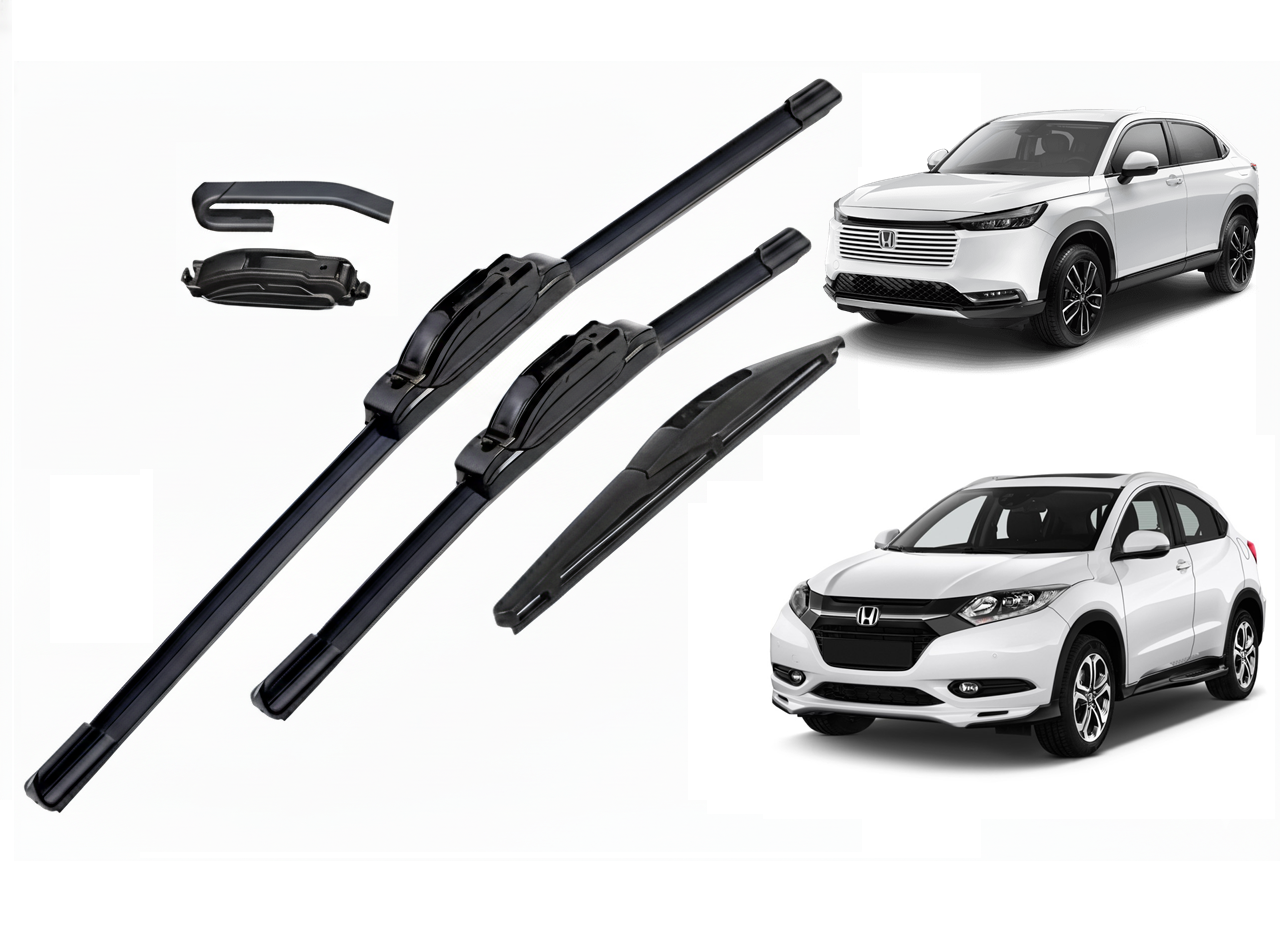 Honda Vezel Wiper Blades Set – Front & Rear (26"/18"/10")