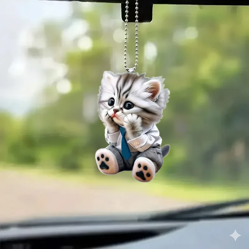 Cat Pendant – Car Hanging Ornament