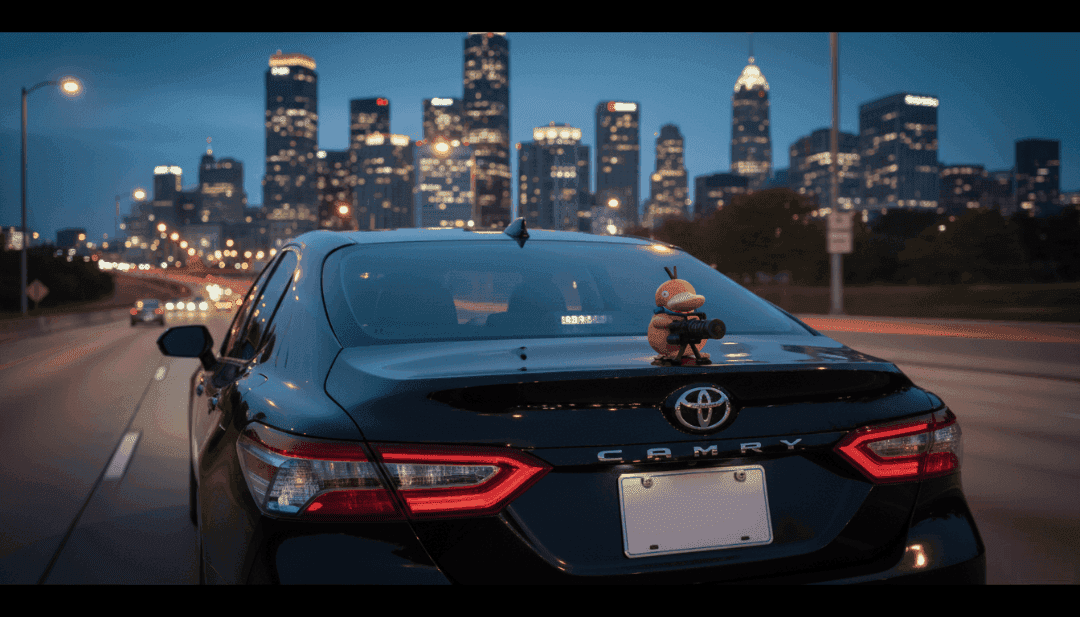 Pokemon Psyduck Gatling Gun Anime Figure