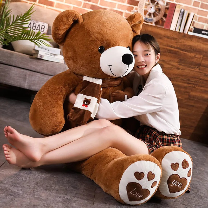 Teddy Bear Plush Toy – Stuffed Animal with Scarf