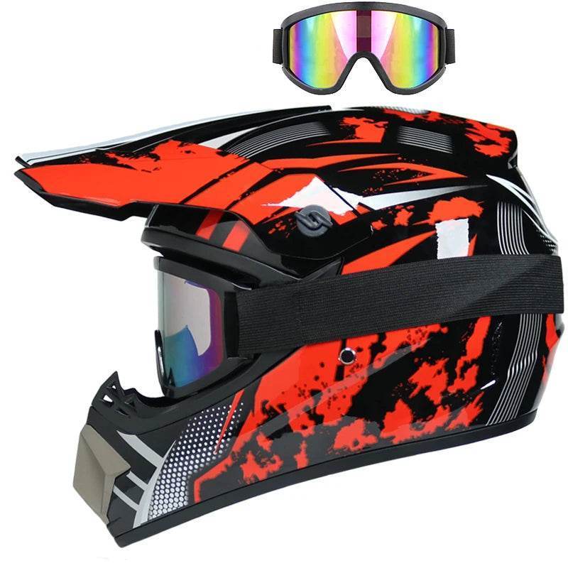Kids Off-Road Motorcycle Helmet - 41 / L