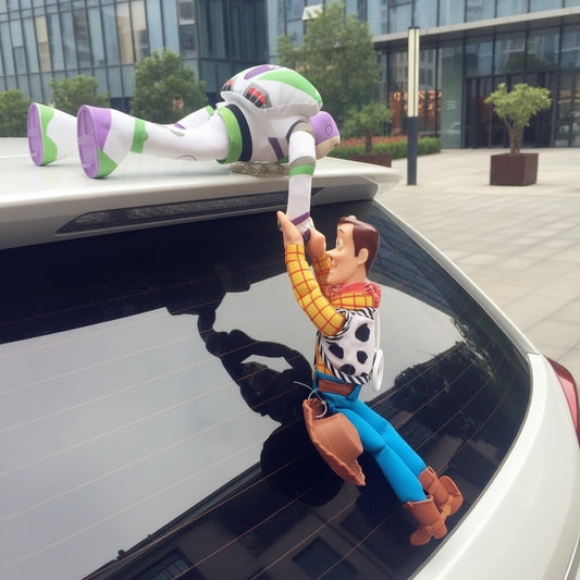 Toy Story Car Plush – Woody & Buzz Hanging Decorations