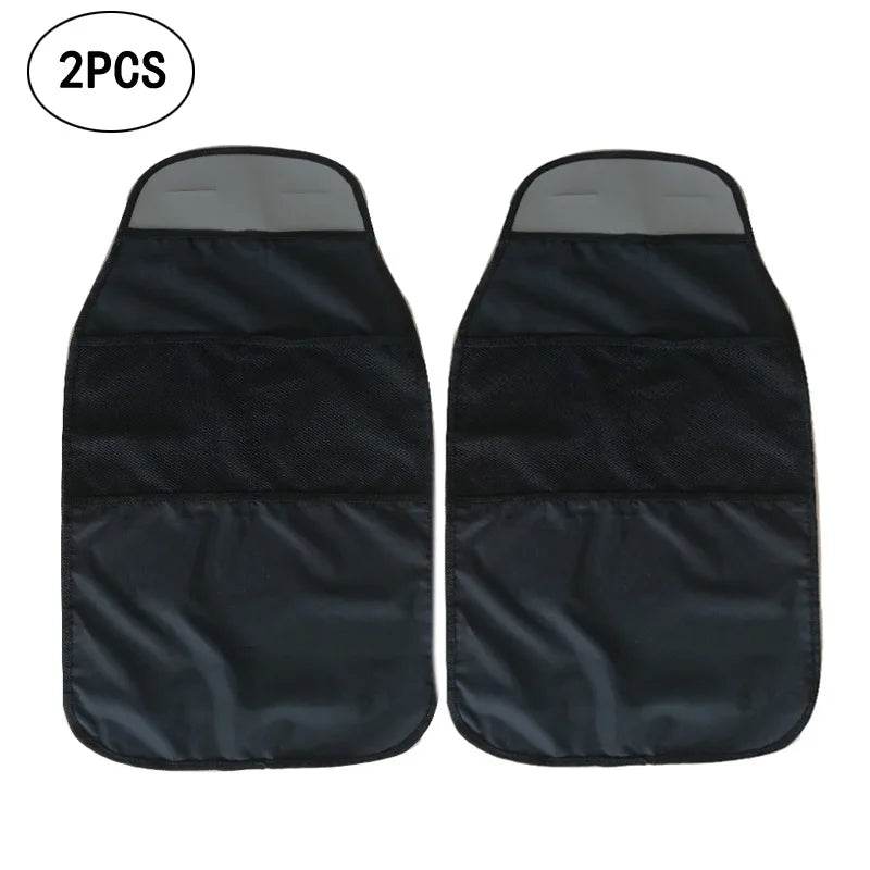 Car Seat Back Protector – Anti-Kick Mat, Waterproof Cover for Kids & Babies - A-2PCS