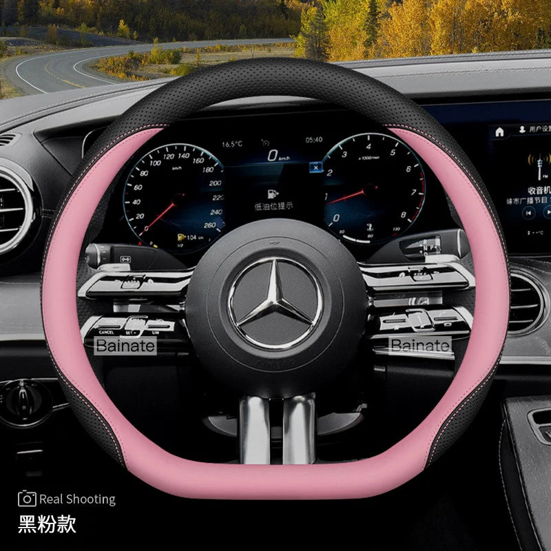 Mercedes-Benz Leather Steering Wheel Cover