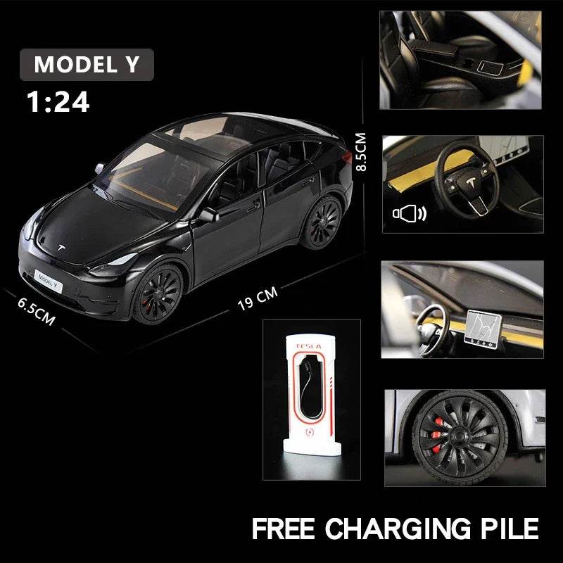 Tesla Model Y – Car Toy - model Y white