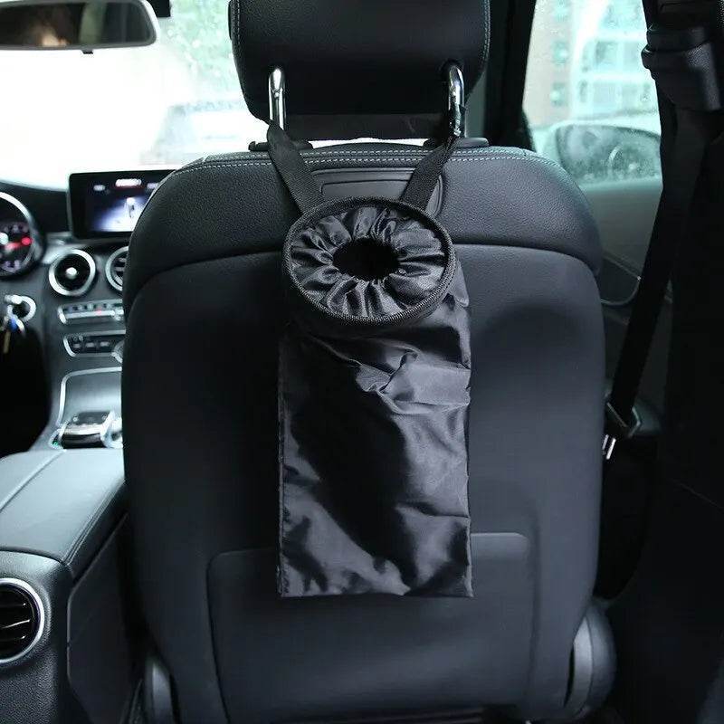 Car Seat Back Trash Holder | Hanging Oxford Cloth Garbage Bag for Car -