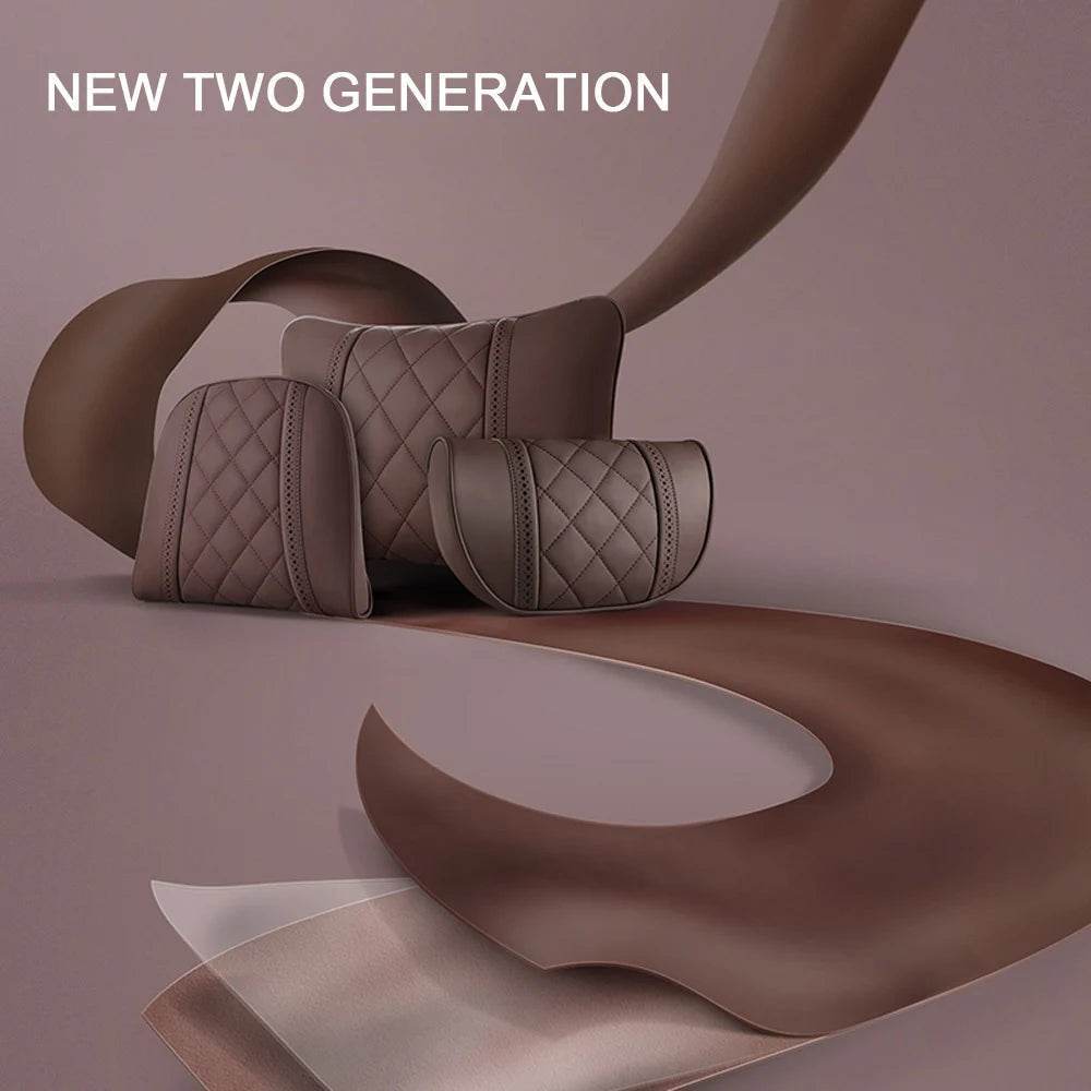 Mercedes Maybach S-Class Neck Pillow & Lumbar Support - A-Red