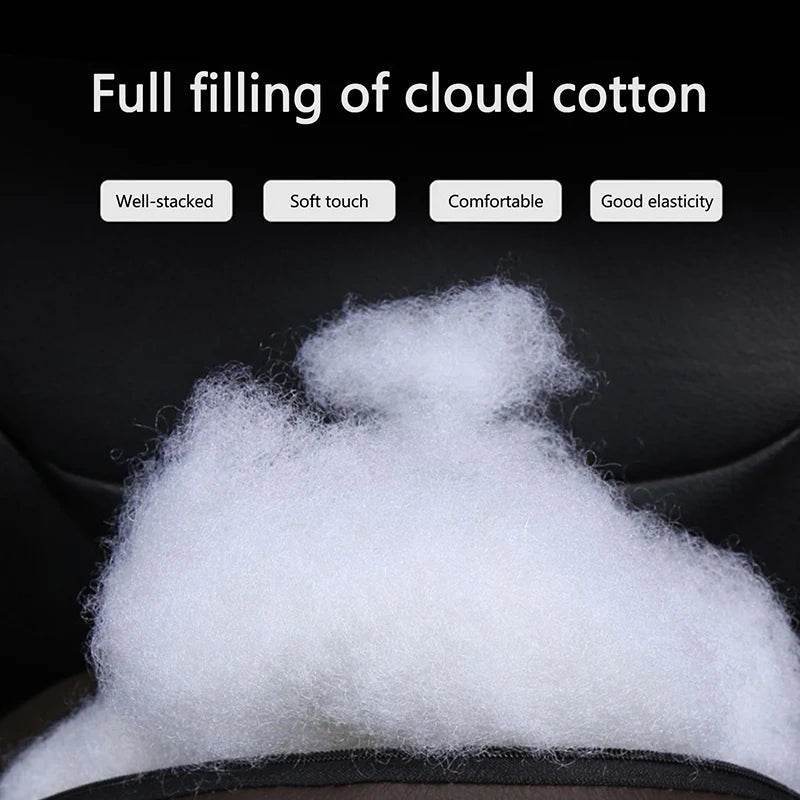 Tesla Car Neck Pillow - Black