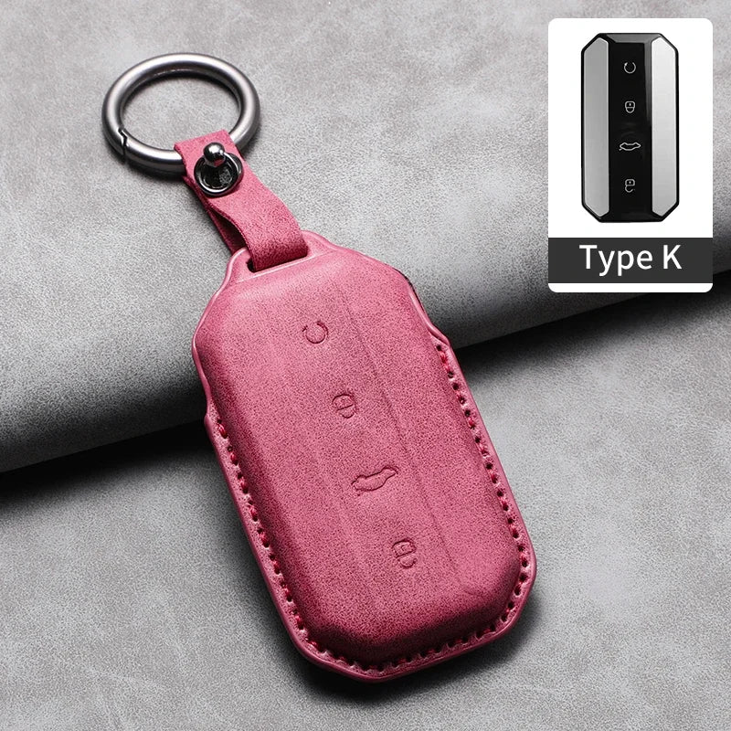 Chery Jaecoo J5 J7 2025 Leather Key Fob Cover Anti Scratch Protection