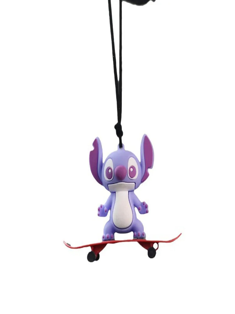 Stitch Disney Anime Car Rearview Mirror Pendant