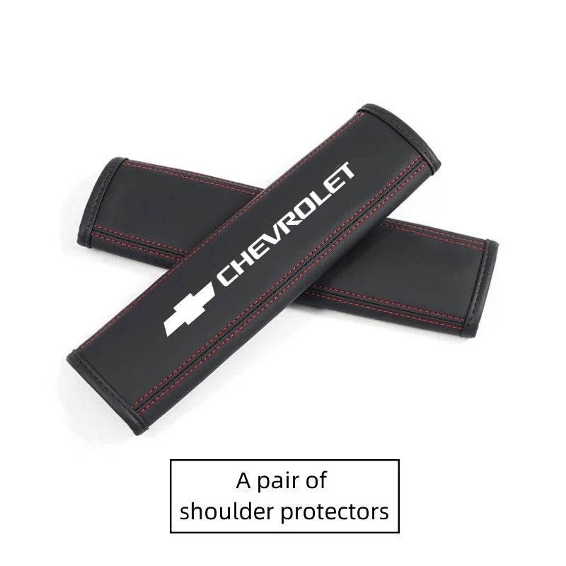Chevrolet Neck Pillow and Seat Belt Pad - Seat Belt Pad 2pcs