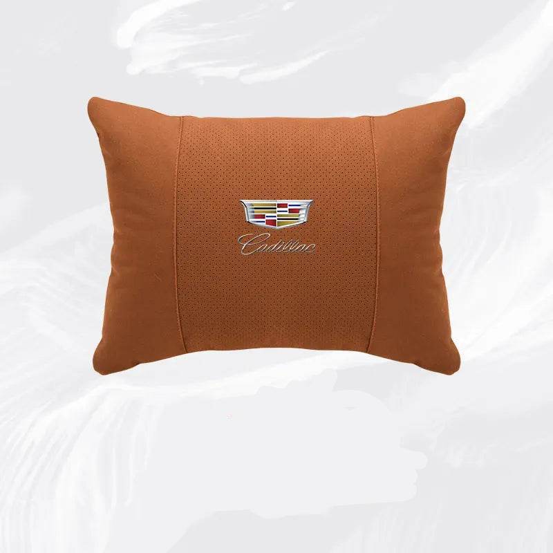 Cadillac Escalade Breathable Neck Pillow & Lumbar Support XT4 XT5 ATS CTS SRX XTS BLS GT4 - headrest 1pc white