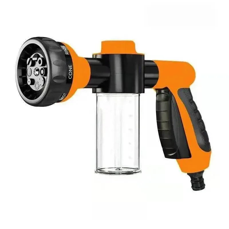 High-Pressure Foam Lance Water Gun – Nozzle Car Wash Sprayer for Car Wash - Yellow