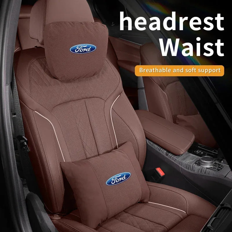 Ford Ventilated Neck Pillow & Lumbar Cushion