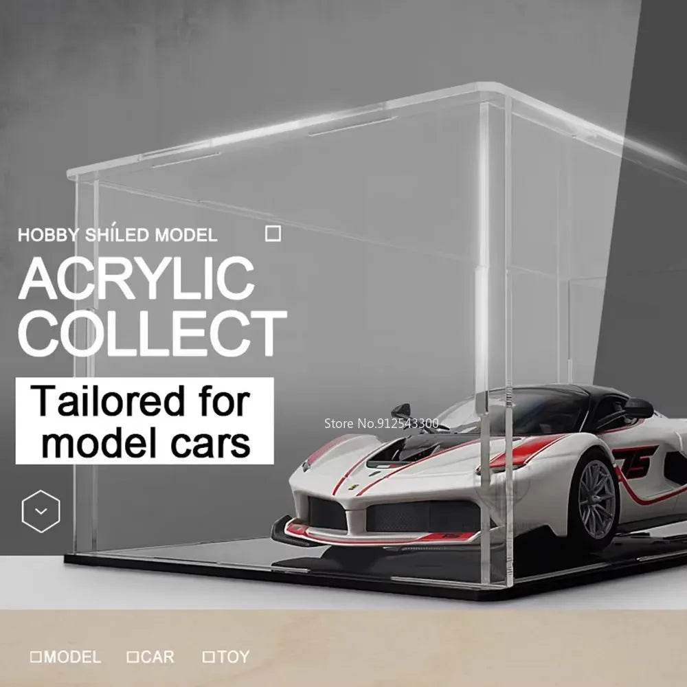 Acrylic Car Display Box - 1 32 Acrylic box