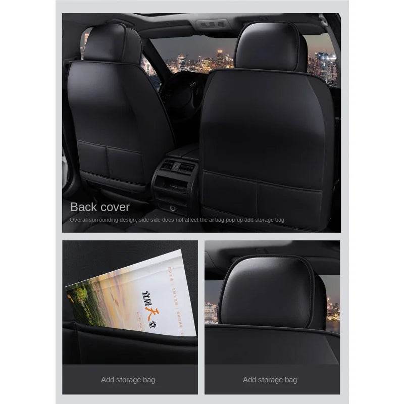 Peugeot Car Seat Covers - Black