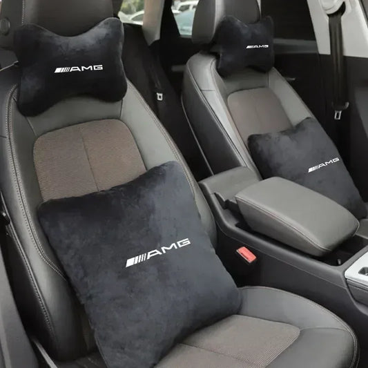 Mercedes AMG Neck & Lumber support Pillow and Shoulder Pad