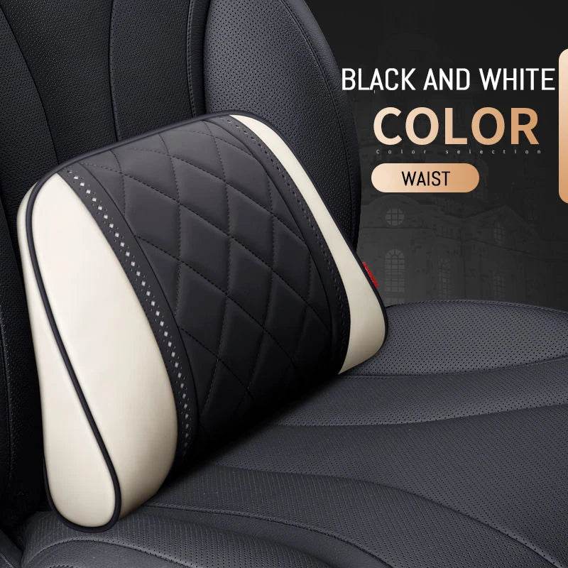 Mercedes Maybach S-Class Headrest & Lumbar Support - Lumbar Black&White