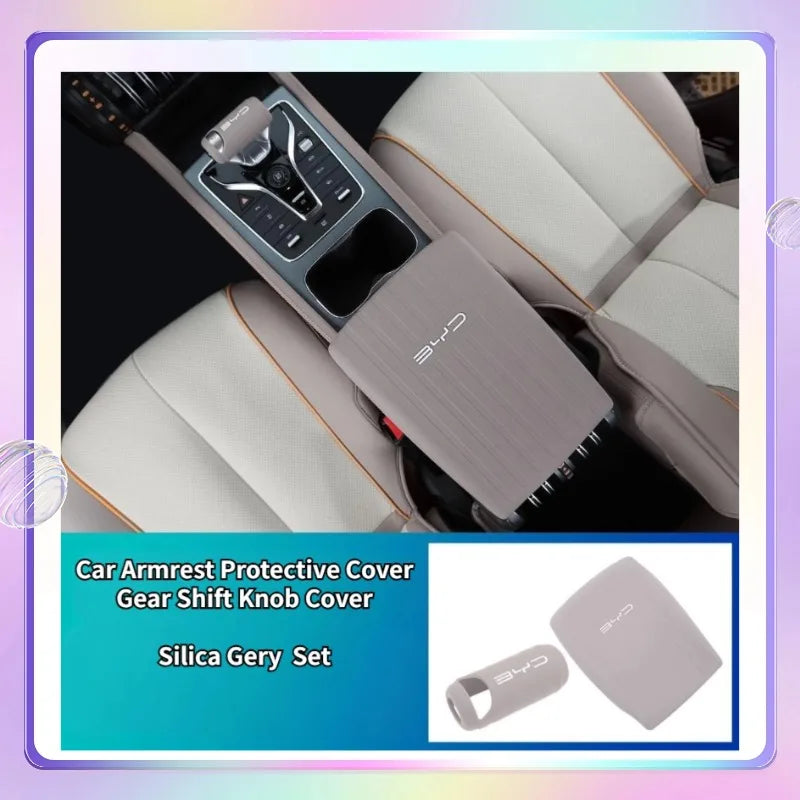 BYD Atto 3 Armrest Box Cover Leather Protection 2022-2024 Models
