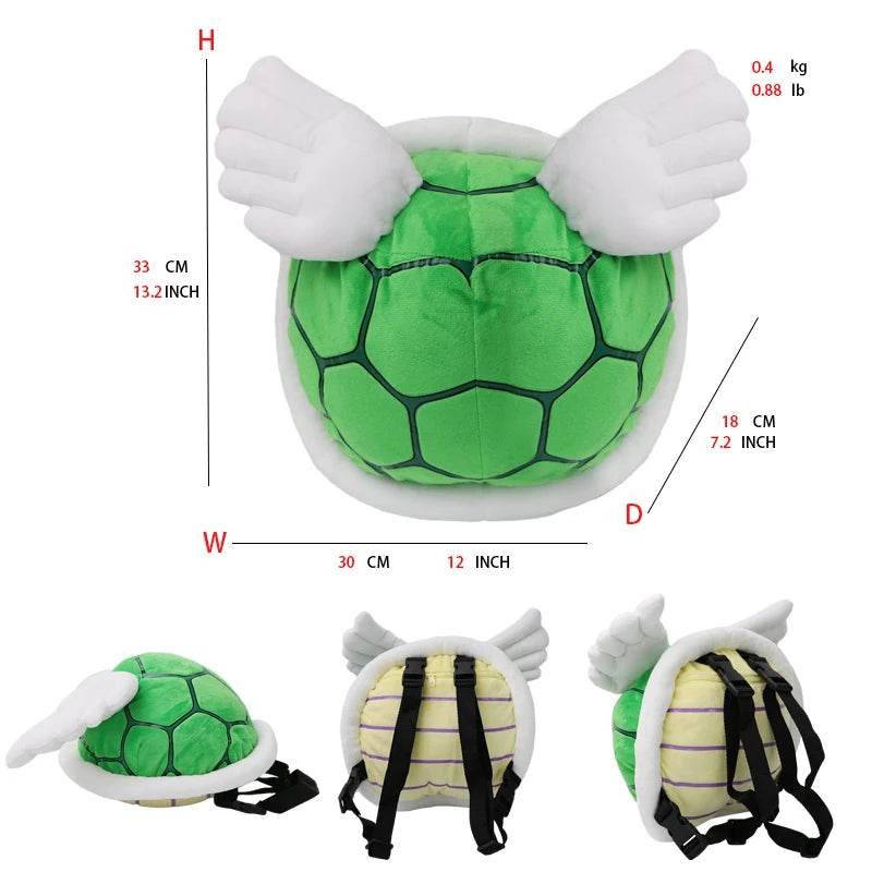 Super Mario Plush Toys – Mario, Luigi, Yoshi, Peach & More - koopa bag2