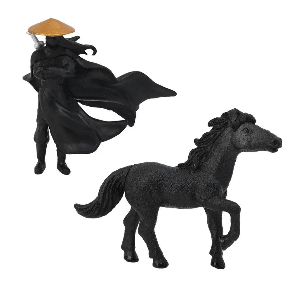 Kung Fu Warrior Swordsman Car Ornament -