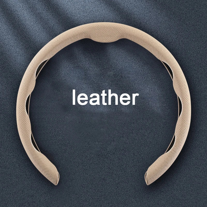 Premium Car Steering Wheel Cover – Universal 36-38cm