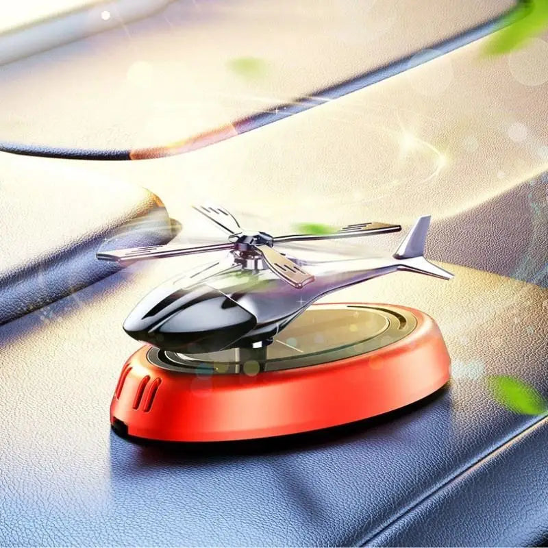 Solar Aircraft Car Decoration Ornaments Car Interior Accessories Desktop Ornament Gift For Woman, Man, Car Enthusiast - Carmoods