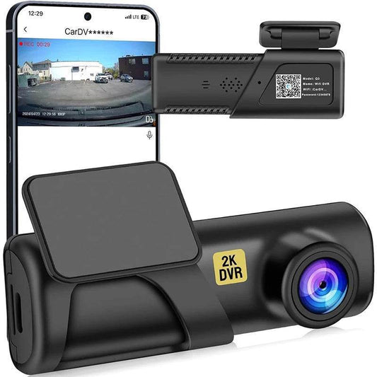 2K Mini Dash Cam with WiFi - 24H Wifi / 32G Card
