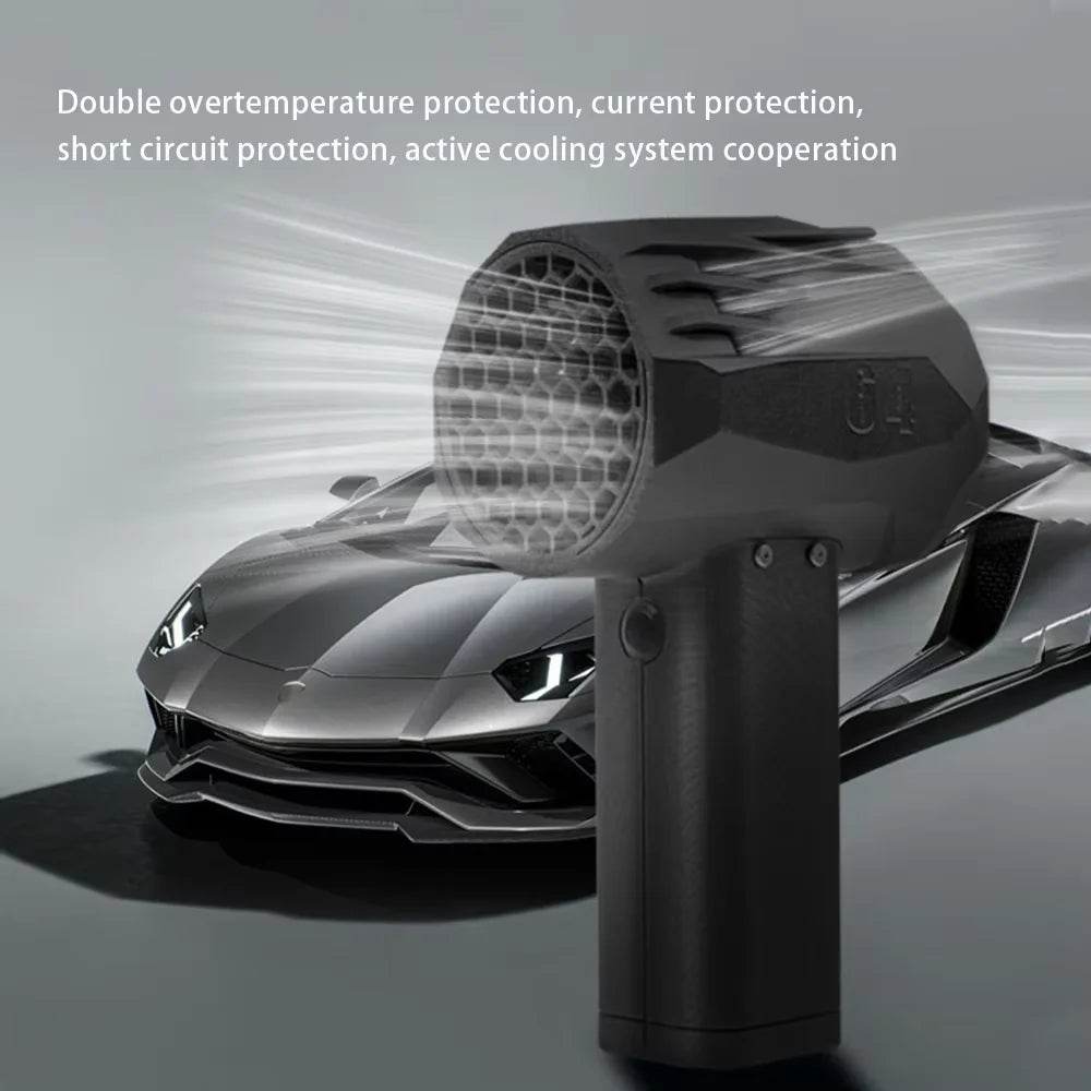 Turbo Car High-Power Blower - Black