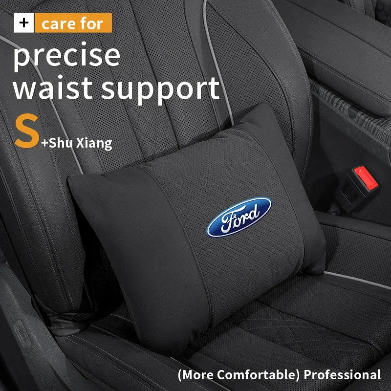 Ford Ventilated Neck Pillow & Lumbar Cushion
