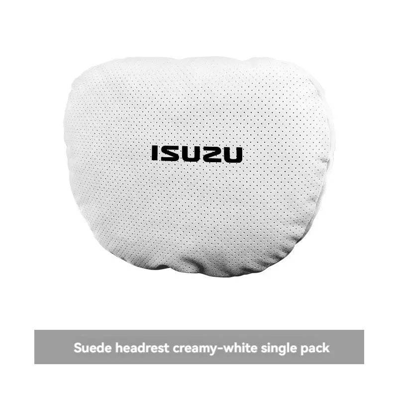 Isuzu Neck Pillow & Lumbar Support - White Neck Pillow