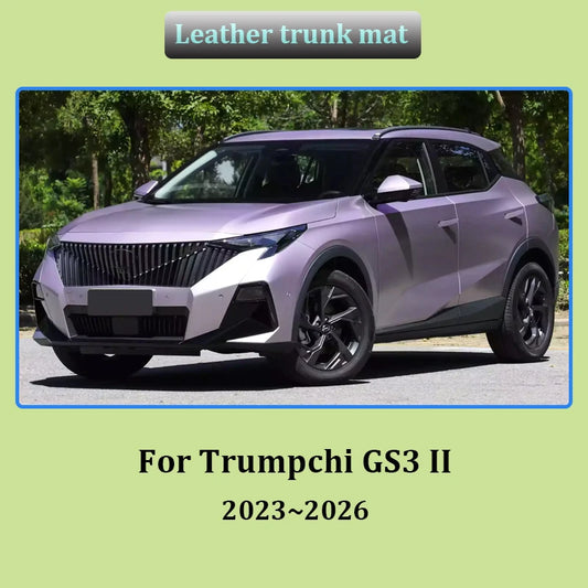 Leather Car Trunk Mat Trumpchi GS3 II GAC Emzoom MK2 2023-2026